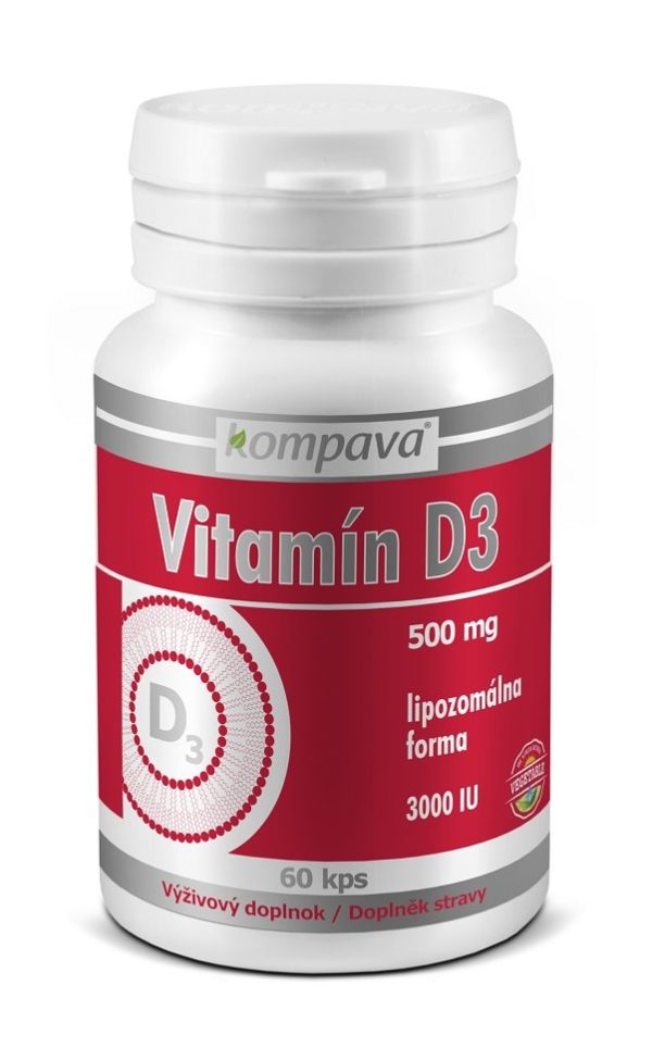Vitamin D3 – Kompava 60 kaps. ODHADOVANÁ CENA: 12,90 EUR