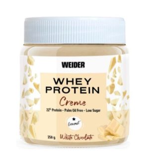 Whey Protein White Creme – Weider 250 g White chocolate odhadovaná cena: 7,90 EUR