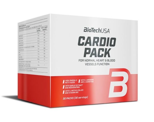 Cardio Pack – Biotech USA 30 balíčkov ODHADOVANÁ CENA: 32,90 EUR