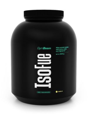 IsoFue – GymBeam 2000 g Vanilla odhadovaná cena: 49,90 EUR