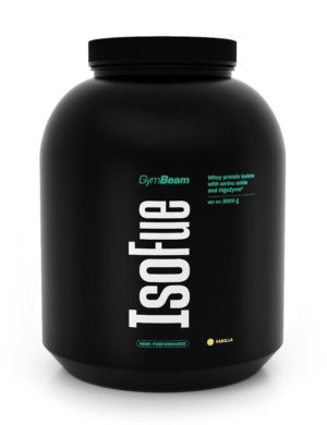 IsoFue – GymBeam 2000 g Vanilla odhadovaná cena: 78,99 EUR