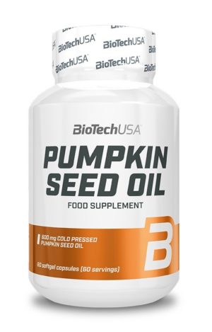 Pumpkin Seed Oil – Biotech USA 60 kaps. odhadovaná cena: 8,90 EUR
