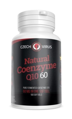 Natural Coenzyme Q10 – Czech Virus 100 softgels odhadovaná cena: 14,90 EUR