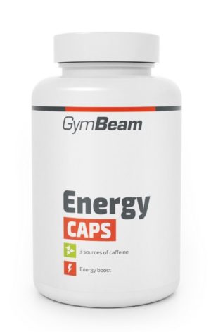 Energy Caps – GymBeam 120 kaps. odhadovaná cena: 8,95 EUR