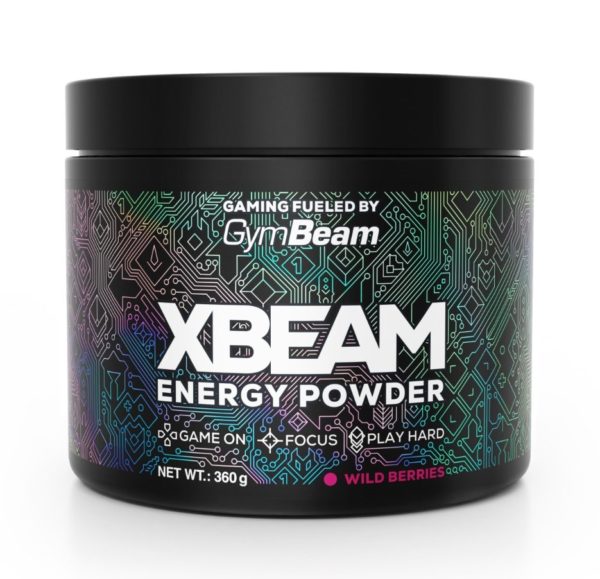 XBEAM Energy Powder – GymBeam 360 g Wild Berries odhadovaná cena: 24,90 EUR