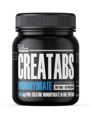 Creatabs Monohydrate – FitBoom 250 tbl. odhadovaná cena: 19,90 EUR