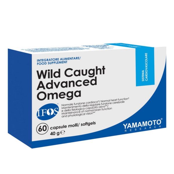 Wild Caught Advanced Omega IFOS – Yamamoto  60 softgels ODHADOVANÁ CENA: 21,90 EUR