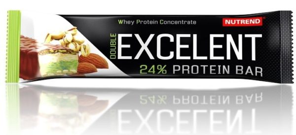 Tyčinka Double Excelent Protein Bar – Nutrend 85 g Mandle+pistácia odhadovaná cena: 1,90 EUR