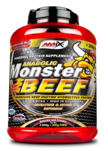 Anabolic Monster Beef – Amix 1000 g Jahoda-banán ODHADOVANÁ CENA: 35,90 EUR