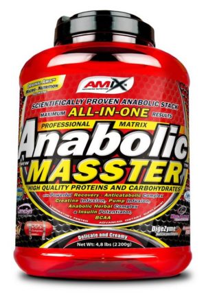 Anabolic Masster – Amix 2200 g Jahoda ODHADOVANÁ CENA: 58,90 EUR