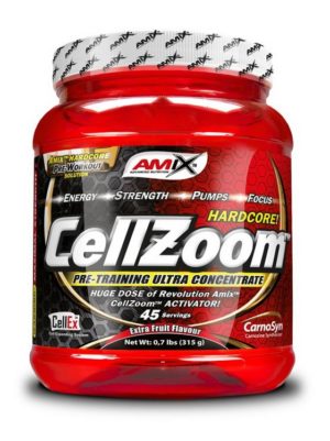 CellZoom Hardcore – Amix 315 g Fruit Punch odhadovaná cena: 29,90 EUR