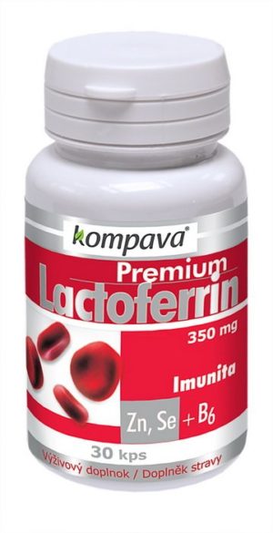 Premium Lactoferrin – Kompava 60 kaps. odhadovaná cena: 48,90 EUR