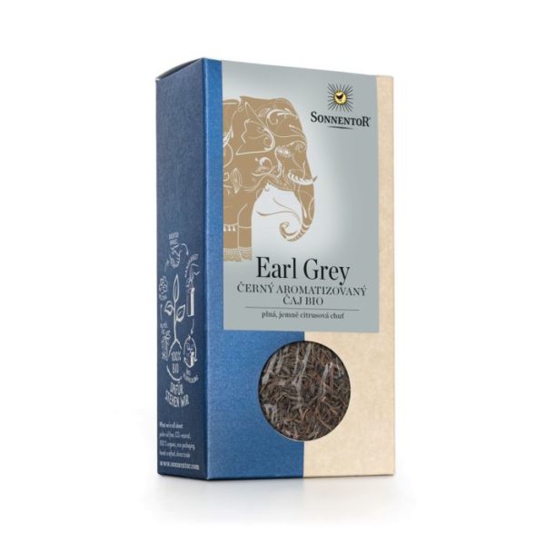 Sonnentor BIO Čierny čaj Earl Grey sypaný 90 g odhadovaná cena: 4.95 EUR