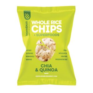 Bombus Rýžové čipsy Chia a Quinoa 24 x 60 g ODHADOVANÁ CENA: 26.95 EUR
