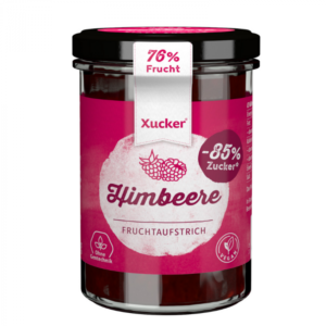 Xucker – Malinový džem 220 g odhadovaná cena: 4.95 EUR