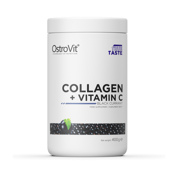 OstroVit Kolagén + Vitamín C 400 g čierne ríbezle ODHADOVANÁ CENA: 13.95 EUR