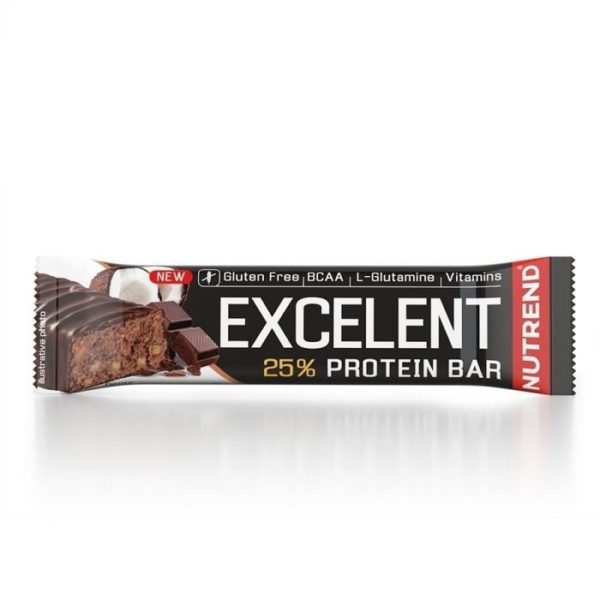 Nutrend Excelent Protein Bar 85 g čokoládový nugát & brusnice odhadovaná cena: 1.8 EUR