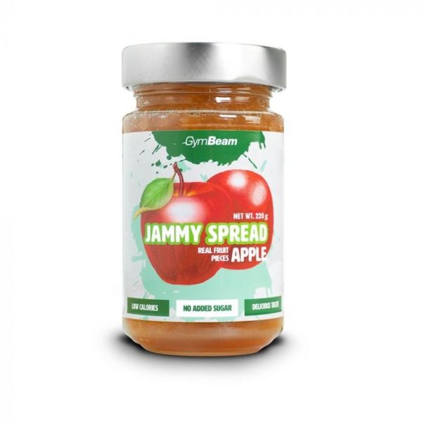 GymBeam Jammy Spread 6 x 220 g jablko odhadovaná cena: 15.95 EUR