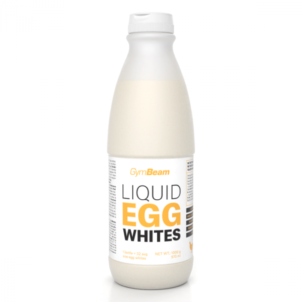 GymBeam Liquid Egg Whites 1000 g bez príchute odhadovaná cena: 6.95 EUR