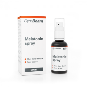 GymBeam Melatonín sprej 30 ml limetka a mäta odhadovaná cena: 4.95 EUR