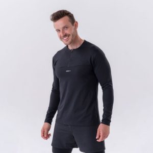 NEBBIA Pánske Tričko Long-Sleeve Layer Up Black  XLXL odhadovaná cena: 54.95 EUR