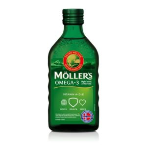 Möller‘s Omega 3 250 ml prírodná chuť odhadovaná cena: 12.5 EUR