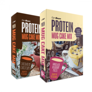 GymBeam Protein Mug Cake Mix 500 g čokoláda a čokoládové kúsky odhadovaná cena: 12.95 EUR