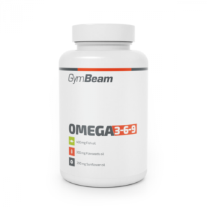 GymBeam Omega 3-6-9 120 kaps. bez príchute odhadovaná cena: 10.5 EUR