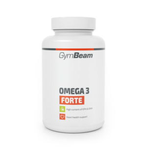 GymBeam Omega 3 Forte 90 kaps. odhadovaná cena: 9.95 EUR