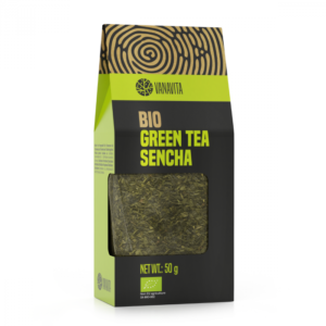 VanaVita BIO Zelený čaj – Sencha 27 x 50 g odhadovaná cena: 57.95 EUR