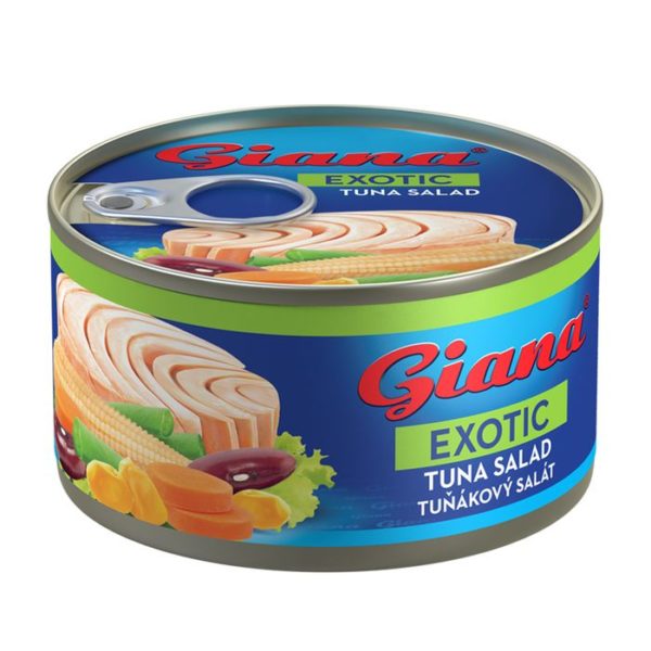 Giana Tuniakovy salat exotic 185 g odhadovaná cena: 1.8 EUR