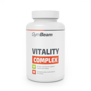 GymBeam Vitality Complex 120 tab. bez príchute odhadovaná cena: 11.95 EUR