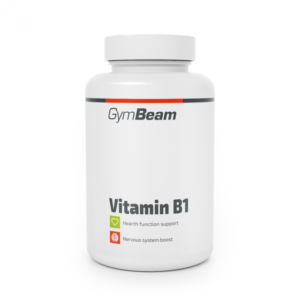 GymBeam Vitamín B1 (tiamín) 90 tab. odhadovaná cena: 4.95 EUR