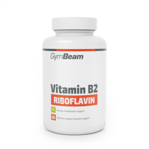 GymBeam Vitamín B2 (Riboflavín) 90 kaps. odhadovaná cena: 2.95 EUR