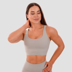 GymBeam Športová podprsenka Cut-Out grey  XLXL odhadovaná cena: 18.95 EUR
