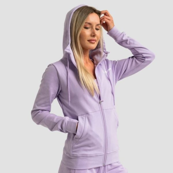 GymBeam Dámska mikina so zipsom Limitless Lavender  LL odhadovaná cena: 29.95 EUR