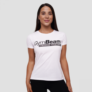 GymBeam Dámske tričko Stronger Together White  XSXS odhadovaná cena: 12.95 EUR