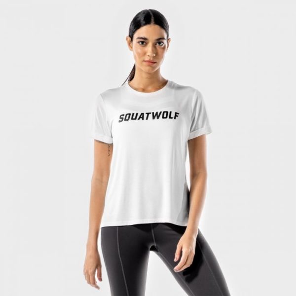 SQUATWOLF Dámske tričko Iconic White  XS ODHADOVANÁ CENA: 29.95 EUR