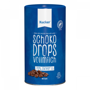 Xucker Whole milk chocolate drops 750 g ODHADOVANÁ CENA: 19.95 EUR