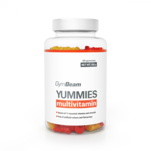 GymBeam Yummies Multivitamin 60 kaps. pomaranč citrón čerešňa odhadovaná cena: 5.95 EUR