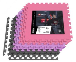 Ochranná podložka Puzzle 1cm – 9 ks šedo/fialovo/ružová odhadovaná cena: 29.00 EUR