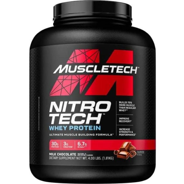 MuscleTech Nitro-Tech Performance 1810 g mliečna čokoláda odhadovaná cena: 63.95 EUR