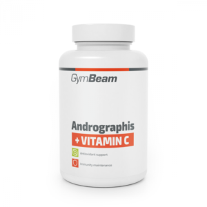 GymBeam Andrographis + Vitamín C 90 kaps. odhadovaná cena: 9.95 EUR