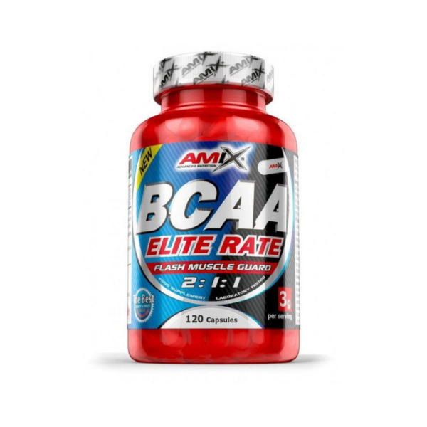 Amix BCAA Elite Rate 120 kaps. bez príchute odhadovaná cena: 9.95 EUR