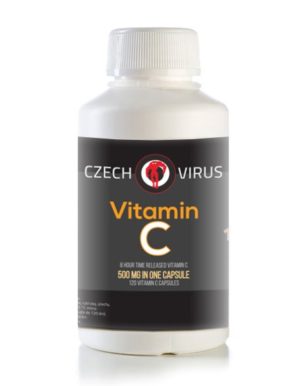 Vitamin C – Czech Virus 120 kaps. odhadovaná cena: 10,90 EUR