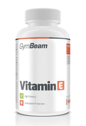 Vitamin E – GymBeam 60 kaps. odhadovaná cena: 4,95 EUR