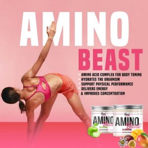 Amino Beast – Beast Pink 270 g Mango Maracuja odhadovaná cena: 12,50 EUR