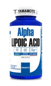 Alpha Lipoic Acid (ALA kyselina alfa-lipoová) – Yamamoto 100 kaps. ODHADOVANÁ CENA: 18,90 EUR
