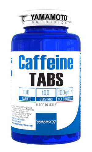 Caffeine Tabs  – Yamamoto 100 tbl. odhadovaná cena: 8,90 EUR