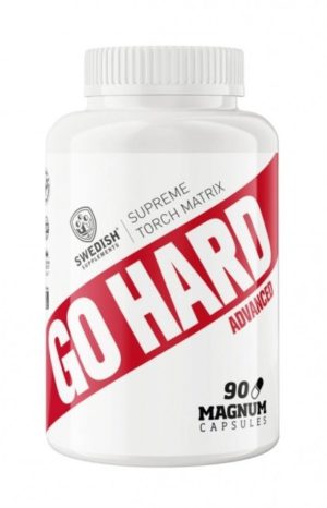 Go Hard – Swedish Supplements 90 kaps. odhadovaná cena: 29,90 EUR